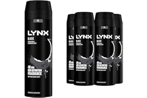 LONDON GROCERY Lynx Black Bodyspray 200 ml x 5 pack