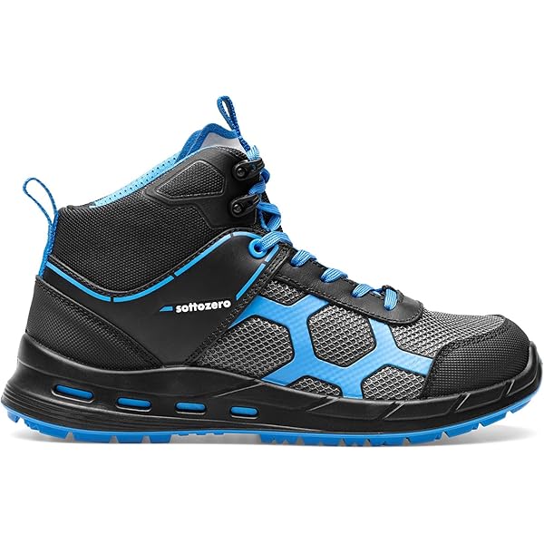 Calze Termiche Uomo Calzini Spessi Invernali Uomo Explorer - 2 Paia Lana Viscosa Crew Blu Nero Per Lavoro For Men