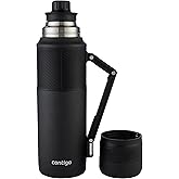 Contigo Thermal Bardaklı &Ccedil;elik Termos 1.2L Siyah