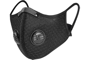 GUKOO Staubmaske Fahrradmaske Trainingsmaske für Motorrad Radsport Training Running Radfahren