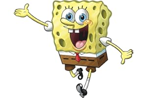 RoomMates - Adesivi da Parete riposizionabili per Bambini, Motivo: Spongebob Gigante