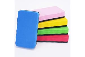 STOEPEOCO 10 Stück Magnetischer Whiteboard Schwamm 10x5x2cm - Löscher und Reiniger für Klassenzimmer, Büro und Zuhause