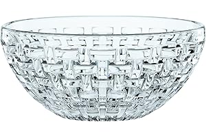 Nachtmann 2-częściowy zestaw misek, szklane miski, szkło kryształowe, 18 cm, Bossa Nova, 103292