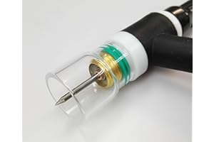 CHNsalescom 9 pcs TIG Welding Torch Stubby Gas Lens #12 Pyrex Cup Kit for Tig WP-17/18/26 (2.4mm 3/32")