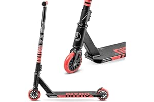 Movino Nitro Monopattino Professionale Per Adulti - Cuscinetti A Sfera ABEC9, Ruote 100 mm, Grip TPR, Freestyle Acrobatico