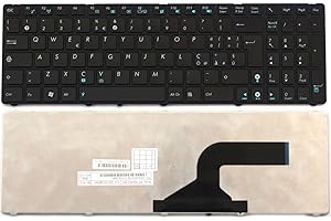 INFOELETTRONICA LO STORE DELLA CONVENIENZA E QUALITA' Tastiera Italiana Compatibile con ASUS X52 X52F X52DE X52J X52JR X52JK MP-07G76I0-528