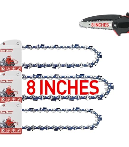 2 X 25cm/1.1mm/3/8"/40 Chainsaw Chain Fits Parkside PKSA 20-Li C3 / CL14340TL - Foto 7