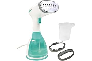 JOCCA - pionowe żelazko parowe 1500 W, żelazko podróżne, zbiornik 280 ml, system antykapiący, z akcesoriami