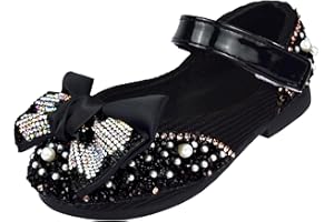 QUNUNOIRE-Chaussures de Princesse à Talon pour Filles avec Paillettes Chaussures de Déguisement Reine Scintillantes