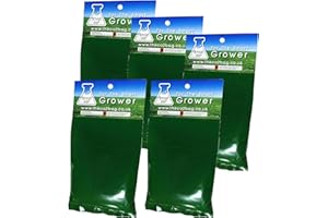 GEM-GARDEN Pack of 5 Smart CO2 Bag Hydroponics Tent Room Generator Like Exhale Grow Bloom, Green, 10 x 5 x 5 cm