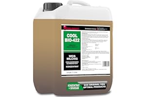 OPTIMAL PRODUCTS DIE BESSERE LÖSUNG Optimal Products Kühlschmierstoff Cool Bio-422 5L - Wassermischbares Hochleistungs Kühlschmiermittel mit gutem Korrosionsschutz, Bohröl Schneidöl Metall