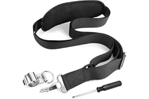 GUOSIYAO Tracolla Decespugliatore Universale Imbracatura Decespugliatore Regolabile Nylon Cinghia Decespugliatore A Spalla Imbottito Con Gancio Ergonomica Bretella Per Decespugliatore
