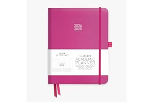 BLOX STATIONERY BLOX Academic Planner 2024-25 (Pink)