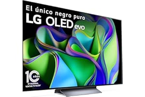 LG OLED55C34LA 55", 4K OLED EVO, Smart TV webOS23, Procesador Máxima Potencia, Dolby Vision, Dolby Atmos, Gaming, Alexa/Google Assistant