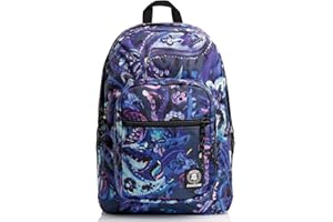 Invicta Zaino Scuola Jelek Plain, Zaino Doppio Scomparto Super Capiente, con Tasca Porta PC, Tasca Porta Borraccia e Tasca con Organizer, Scuola, Tempo Libero e Viaggio, Donna Ragazza Uomo Ragazzo