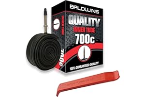 Baldwins Bike Inner Tube 700 x 35c to 45c Presta Valve & BALDY'S TYRE LEVER