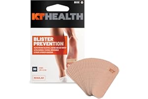 KT Tape KT Performance+ Blister Prevention Tape, Designed for Athletes, Breathable, Durable, Conforming, Precut 3.5 Inch Strips
