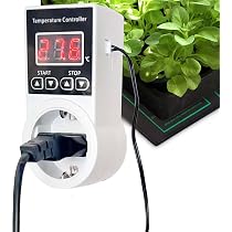 EBTOOLS Thermostat Reptile Régulateur de température de Reptile 1000W EBTOOLS Thermostat Reptile Régulateur de température de Reptile 1000W