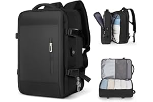 BJLFS Plecak podręczny 40x20x25 Ryanair, damski duży plecak podróżny, plecak turystyczny wodoodporny plecak sportowy na świeżym powietrzu plecak szkolny na co dzień