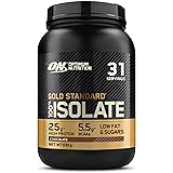 Optimum Nutrition ON Gold Standard 100% Proteine Whey Pure Isolate, BCAA e Glutammina Naturali, Pre e Post Allenamento, Gusto