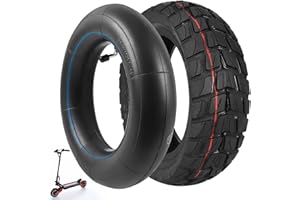VOLOHAS Tubeless Tire Inner Tube 10×3 for Kugoo M4/M4 Pro Adult Electric Scooters 90/65-6.5, 80/65-6, 255 * 80 Scooter Replacement Tires for Dualtron Zero 10X/Kaabo Wolf Warrior/Kaabo Mantis 10