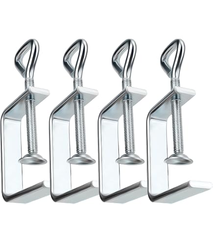Lot De 4 Pinces En C En Acier - Serre-joint 50 Mm, Pour Bricolage, Menuiserie, Soudure - 2