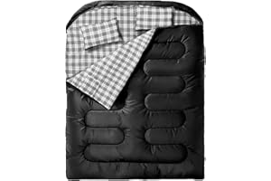 MEREZA Sleeping Bags XL for Mens Double Sleeping bag Adult Wide Sleeping Bag for Camping Big and Tall Sleeping Bags Large 2 Person Sleeping bag King Size Warm Cold Weather