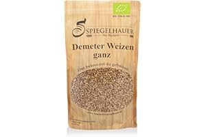 ‎BÄCKEREI SPIEGELHAUER Bäckerei Spiegelhauer Demeter Bio Weizen ganz 1 kg keimfähig Keimsaat Weizenkörner Weizenkorn zum Brot backen
