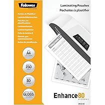 Pouches Plastificazione Fellowes A6 - 100 Pezzi, Spessore 250 Micron, Finitura Lucida - Foto 8