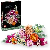 LEGO Botanicals Pembe &Ccedil;i&ccedil;ek Buketi Yapım Seti 10342 &ndash; Anneler G&uuml;n&uuml;'ne &Ouml;zel Yetişkinler i&ccedil;in G&uuml;l, Papatya, Peygamber &Ccedil;i&ccedil;eği ve