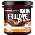 ALLNUTRITION Sugar Free Jam and Zero Sugar Chocolate Spread - Frulove Choco In Jelly Orange - Low Calorie Spread - Sugar Free Marmalade - Healthy Snacks - Vegan Friendly - 300g