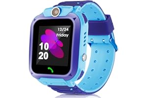 LiveGo Smartwatch dla dzieci 2G, wodoszczelny i bezpieczny telefon Smartwatch, tracker GPS, kamera SOS do połączeń telefonicznych, dla uczniów w wieku 3-12 lat, prezent urodzinowy