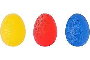 QIMEI-SHOP Manos Ejercicio Pelotas Antiestres Bolas Rehabilitación Fortalecedores de Mano Dedo Agarre Squeeze Pelota para Terapia Artritis Fisioterapia 3 Piezas