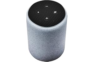 Head Case Designs Officially Licensed Alyn Spiller Carbon Fibre Plain Art Mix Vinyl Sticker Skin Decal Cover Compatible With Amazon Echo Plus (2nd Gen) - Skin only Echo Plus (2nd Gen) is NOT included