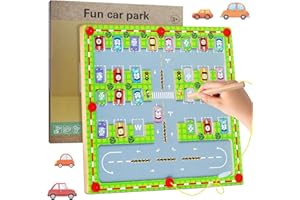 HBSFBH Labirinto Magnetico dell'alfabeto, Labirinto Alfabetico Magnetico, Tavola Magnetica del Labirinto 'alfabeto, Giochi Montessori 2-6 Anni, Lavagna Magnetica Labirinto Alfabeto, Regalo per bambini