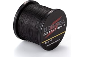 DORISEA Extreme Braid 100% PE 300 m geflochtene Angelschnur 2,7–250 kg Test-Angeldraht, Angelschnur, abriebfest, unglaubliche Superline, Zero Stretch, kleiner Durchmesser