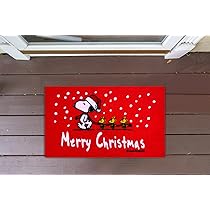 Zerbino Peanuts Originale 40x60 Cm - Tappeto Ingresso Antiscivolo Con Snoopy | Ideale Regalo Divertente - Foto 10