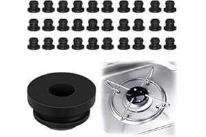 EUYKQNOI Embouts en Caoutchouc pour Supports de Casseroles, 30 Pcs Passages en Caoutchouc, Pieds en Caoutchouc Antirouille Compatibles pour Dometic Smev Thetford Tiges 5 mm Accessoires de Camping-car