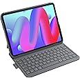 Inateck Keyboard Case for iPad 10th Gen 2022/11th Gen 2025, iPad Air 2025 M3/2024 M2 11 Inch Case with Keyboard, Ultralight Design for Air 5/4 10.9 Inch, Pro 11" 4/3/2/1, with Pen Holder, BK2007 Grey