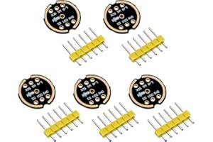 PODAZZ 5pcs INMP441 Omnidirectional Microphone Module I2S Interface MEMS High Precision Low Power Compatible with ESP32