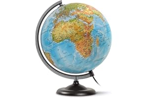 WONDAY Globe 30 cm Globenkit Bleu