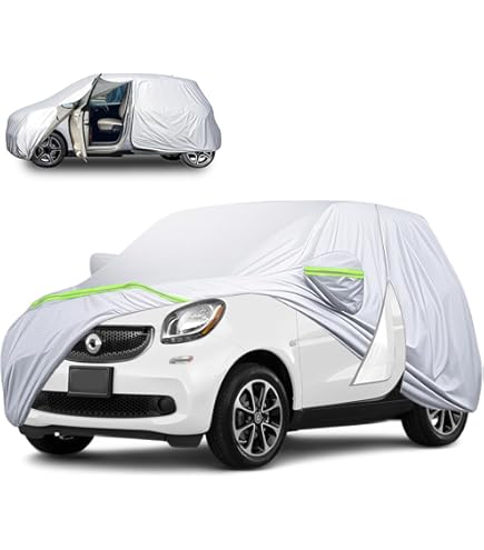 Autohoes Waterdicht Volledige Dekking Voor Smart Fortwo 451 453 Buiten Binnen Regen Stof Zon Uv Bescherming Zonnescherm Zomer Winter