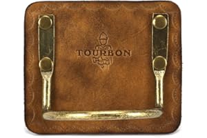 TOURBN Tourbon Fixed Hammer Holder Lightweight Leather Snips Cutter Pliers Axe Tool Belt Loop