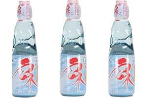 Hatakosen Ramune Original Lot de 3 bouteilles de 200 ml