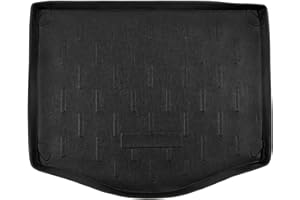 J&J AUTOMOTIVE SCOUTT | Vasca Bagagliaio Proteggi Baule in TPE su Misura per Focus C-Max 2003-2010, Bordo Alto 4 cm, Antiscivolo, Inodore, vestibilità Perfetta, Arrotolabile