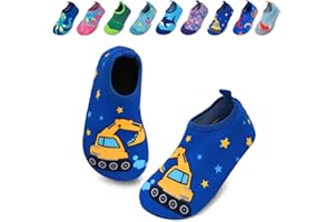 Edoton Dziecięce buty do wody, antypoślizgowe, pogrubiona podeszwa, miękkie i trwałe buty plażowe, odpowiednie na plażę, basen, do ogrodu