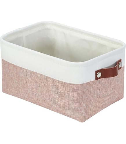 VECH Lot De 7 Boîtes De Rangeent En Plastique Colorées Epilables Pour