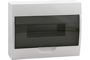 KANLUX Cassetta per quadro elettrico, da incasso, IP40, 1 -2 file a 4, 6, 8, 12, 18, 24, 36 moduli