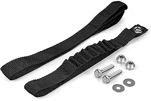 NICECNC Black High Strength Dirt Bike Fender Lifting Strap Fender Pull Strap Compatible with GasGas EX/EC/MC 125-450 2021-2023 See Fitment