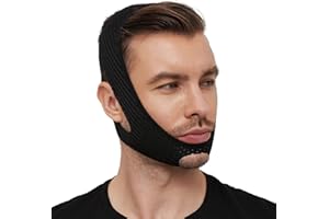 Keepaty Anti Schnarchen Kinnriemen, Schnarchstopper Schnarch Lösung Flexibles, Atmungsaktives Anti Schnarchen Kinnriemen, Hilft Gegen Schnarchen Schnarchgerät Zur Schnarchreduzierung